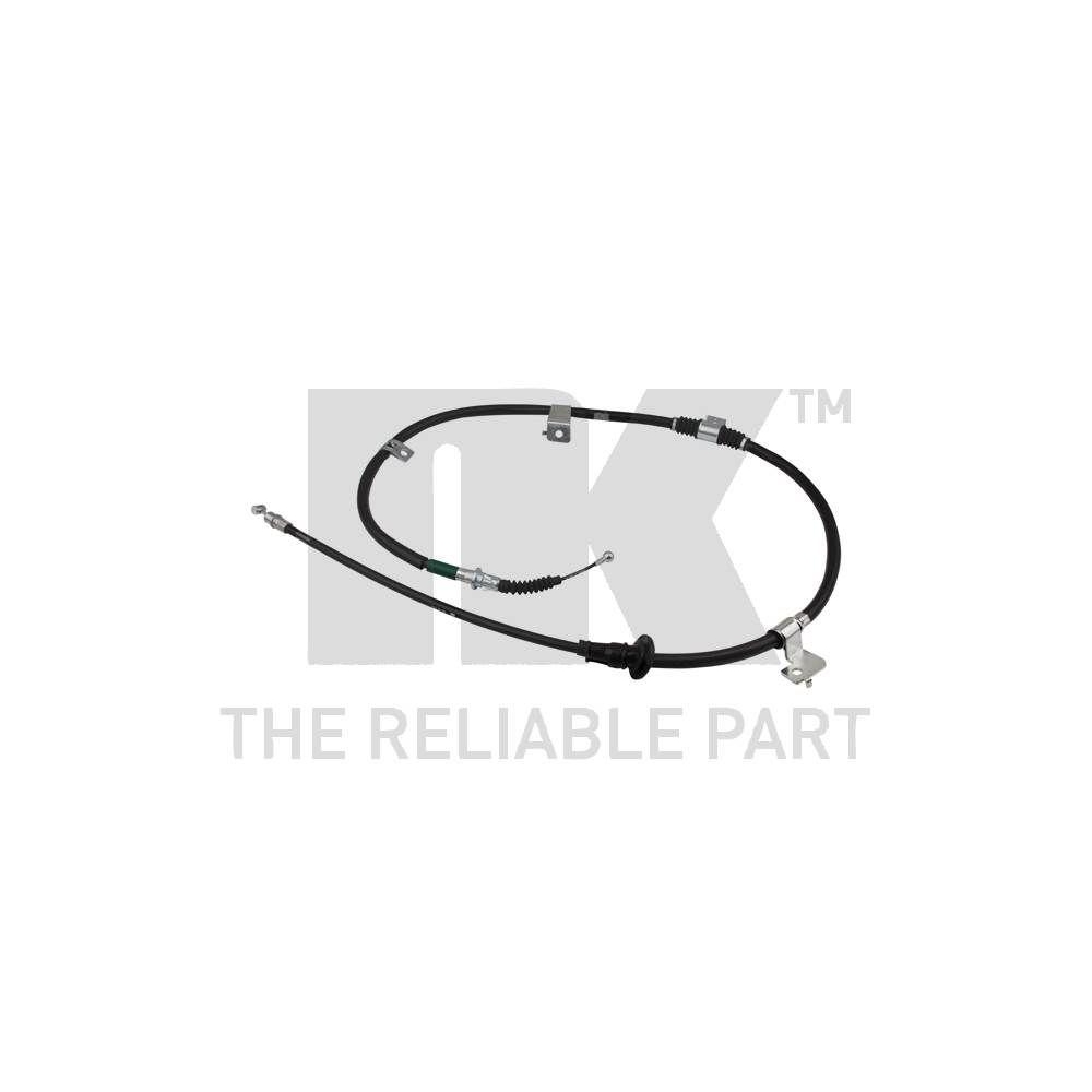 Seilzug, Feststellbremse NK 9019110 f&uuml;r CITRO&Euml;N MITSUBISHI PEUGEOT, rechts