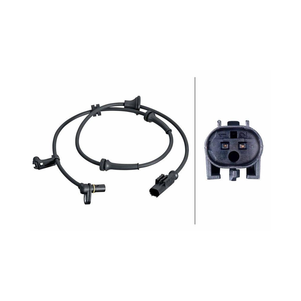 HELLA Sensor, Raddrehzahl 6PU 358 251-101 f&uuml;r CITRO&Euml;N PEUGEOT TOYOTA