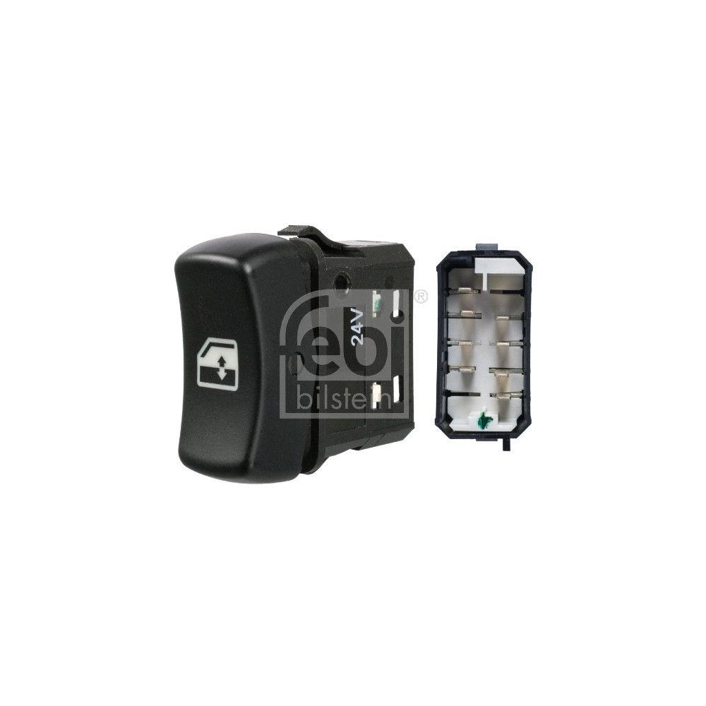 FEBI BILSTEIN Schalter, Fensterheber 172426 f&uuml;r SCANIA, beifahrerseitig
