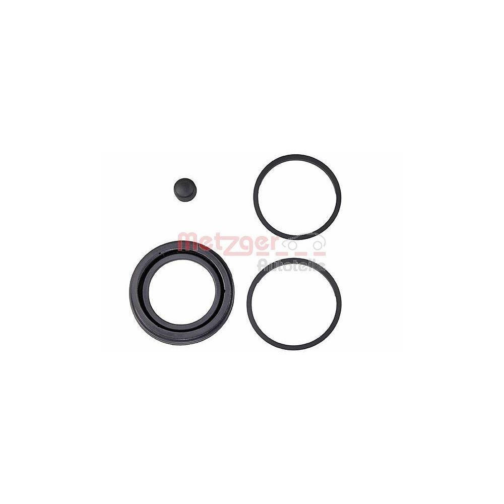 Reparatursatz, Bremssattel METZGER 114-0253 f&uuml;r, Vorderachse, Vorderachse links
