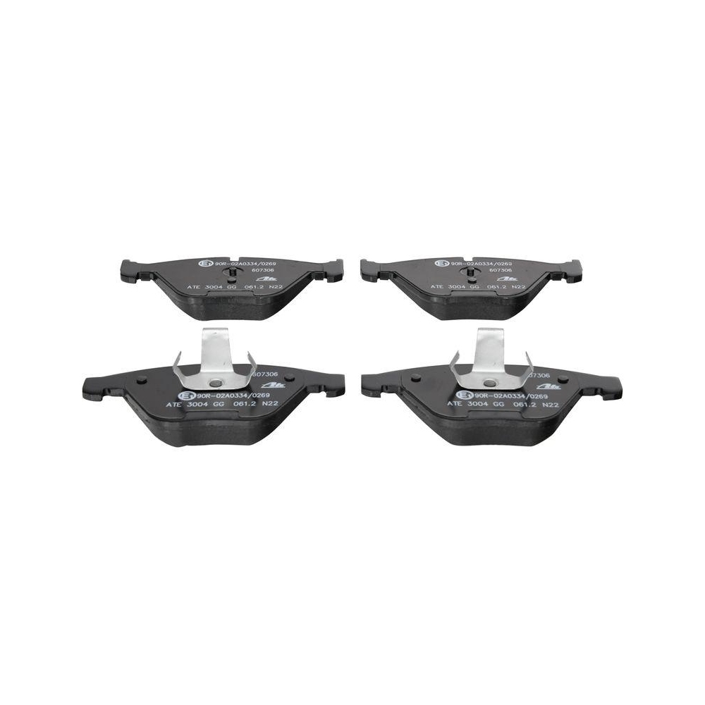 Bremsbelagsatz, Scheibenbremse ATE 13.0460-7306.2 f&uuml;r, Vorderachse