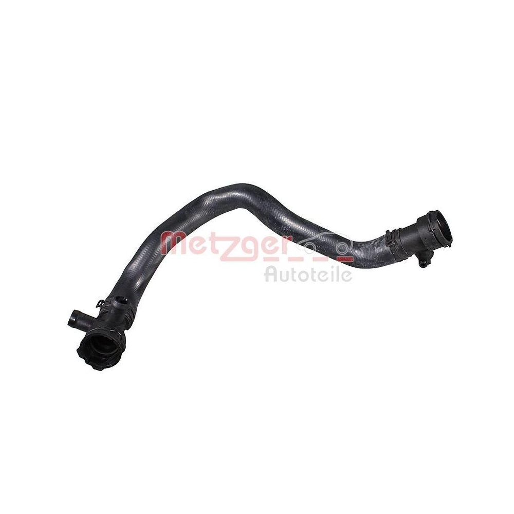 K&uuml;hlerschlauch METZGER 2421741 f&uuml;r AUDI, links unten
