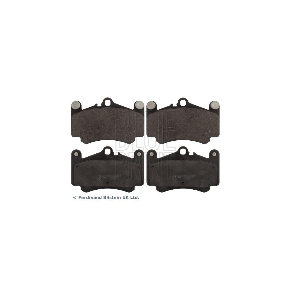 Bremsbelagsatz, Scheibenbremse BLUE PRINT ADV184286 f&uuml;r PORSCHE, Vorderachse