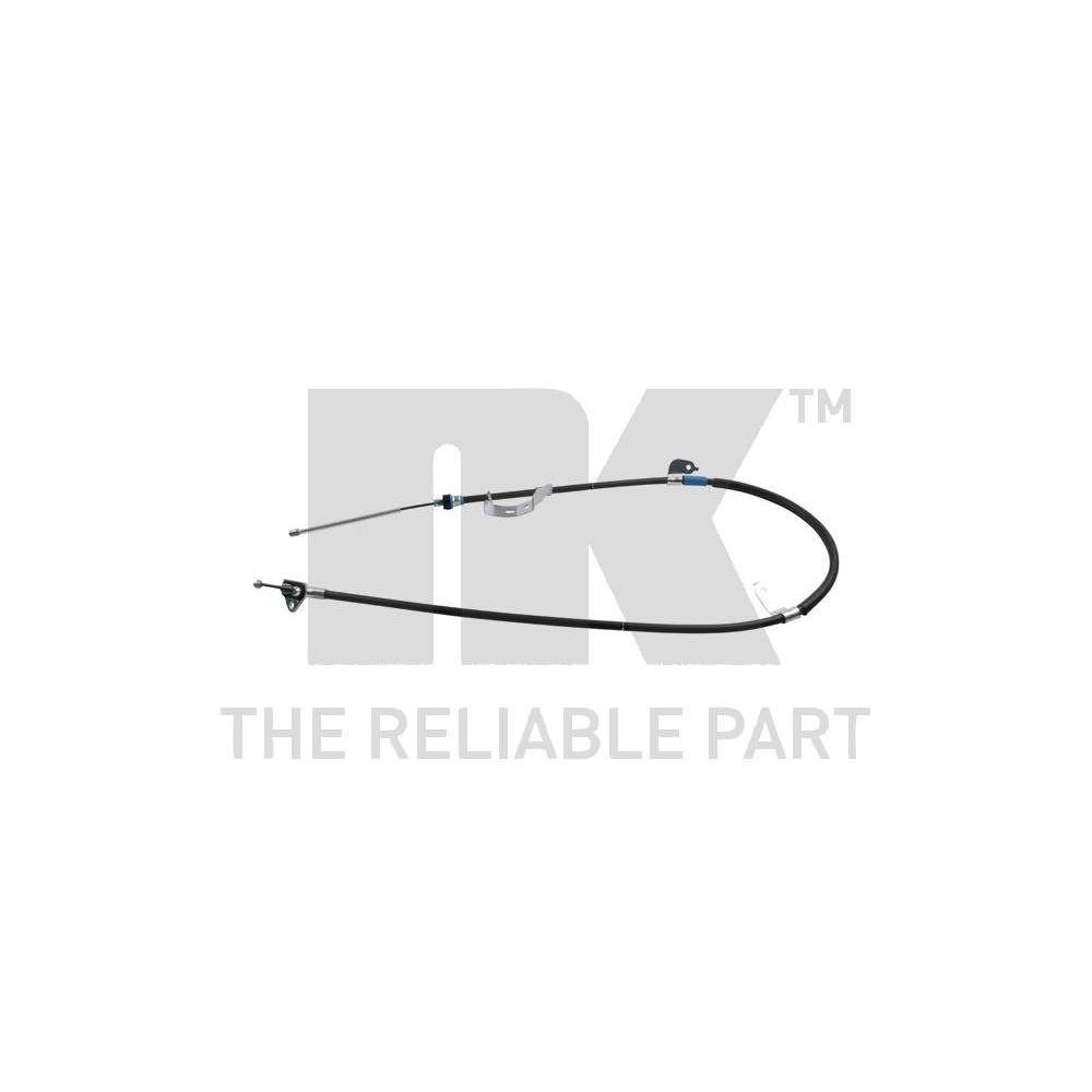 Seilzug, Feststellbremse NK 9019111 f&uuml;r CITRO&Euml;N PEUGEOT TOYOTA, links