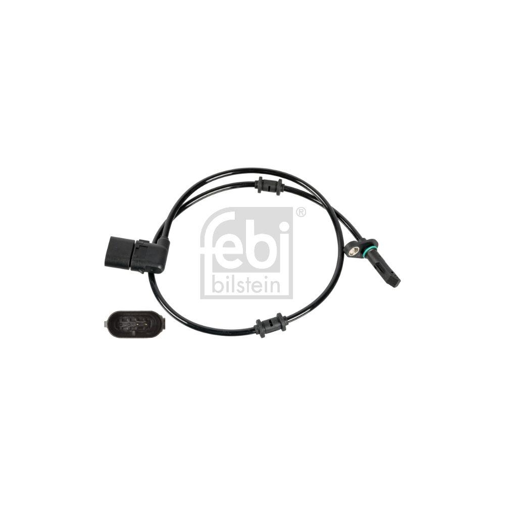 Sensor, Raddrehzahl FEBI BILSTEIN 172427 für MERCEDES-BENZ, Hinterachse links