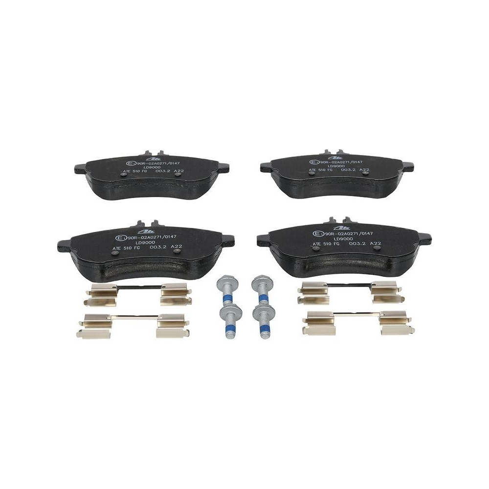 Bremsbelagsatz, Scheibenbremse ATE 13.0470-9000.2 ATE Ceramic f&uuml;r MERCEDES-BENZ