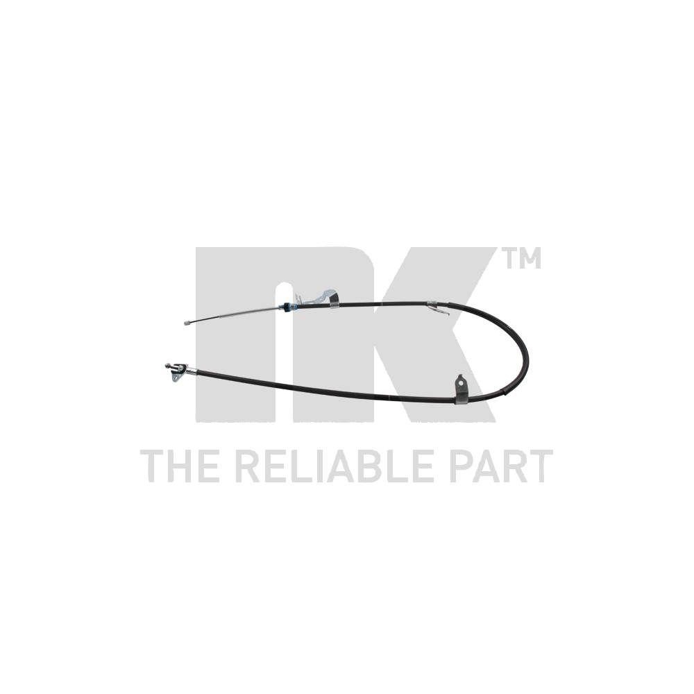 Seilzug, Feststellbremse NK 9019112 für CITROËN PEUGEOT TOYOTA, rechts
