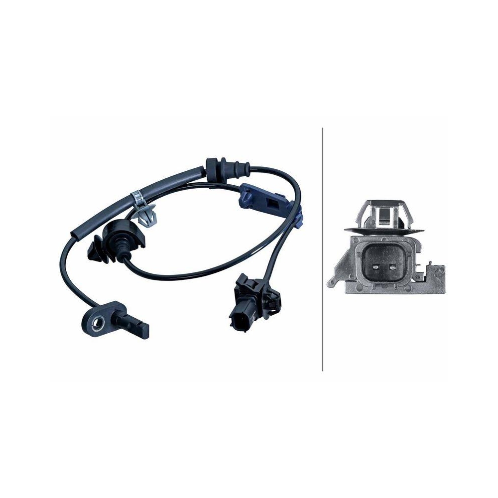 HELLA Sensor, Raddrehzahl 6PU 358 251-121 f&uuml;r HONDA, Vorderachse
