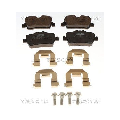 TRISCAN 8110 11101 Bremsbelagsatz, Scheibenbremse f&uuml;r BMW, Hinterachse
