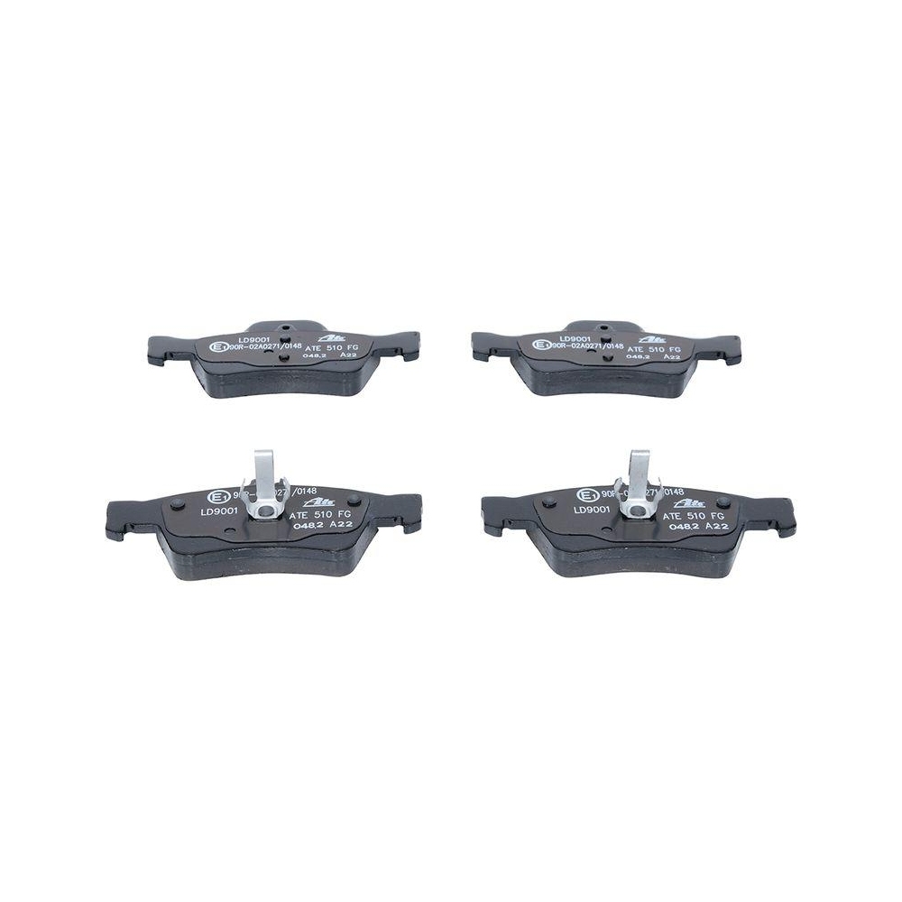 Bremsbelagsatz, Scheibenbremse ATE 13.0470-9001.2 ATE Ceramic f&uuml;r MERCEDES-BENZ