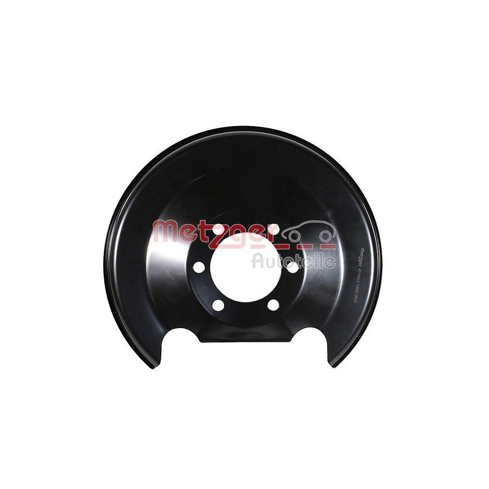 Spritzblech, Bremsscheibe METZGER 6115512 GREENPARTS f&uuml;r MITSUBISHI
