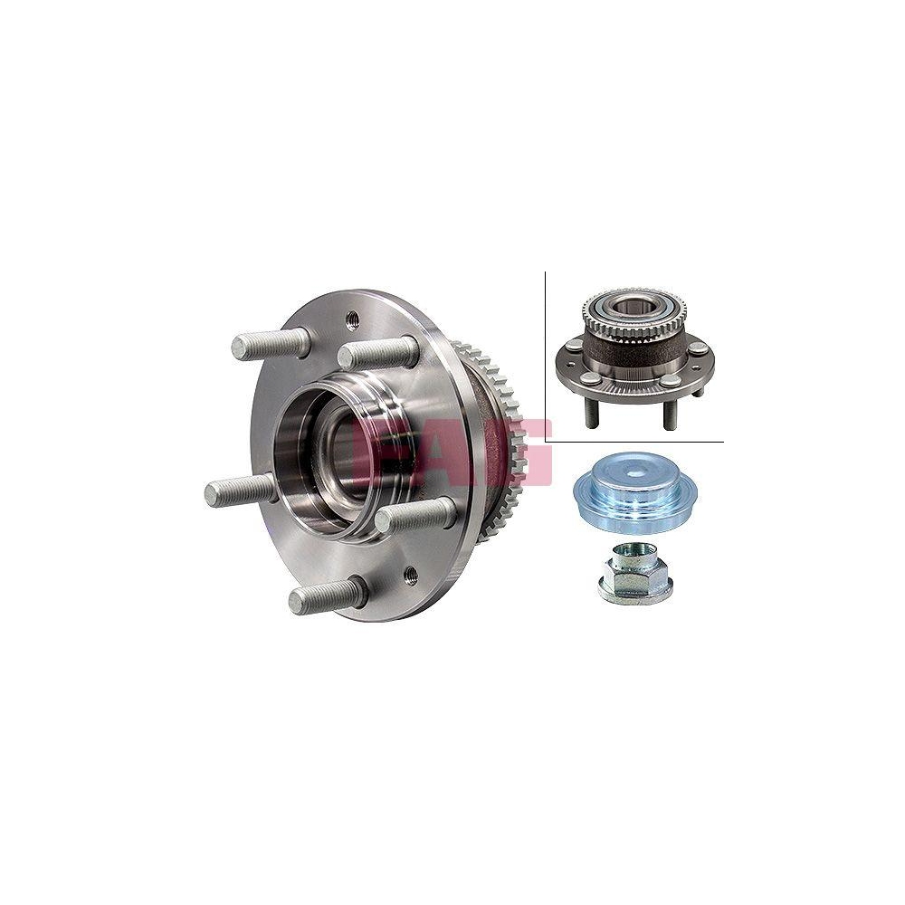 Radlagersatz Schaeffler FAG 713 6156 30 f&uuml;r MAZDA, Hinterachse