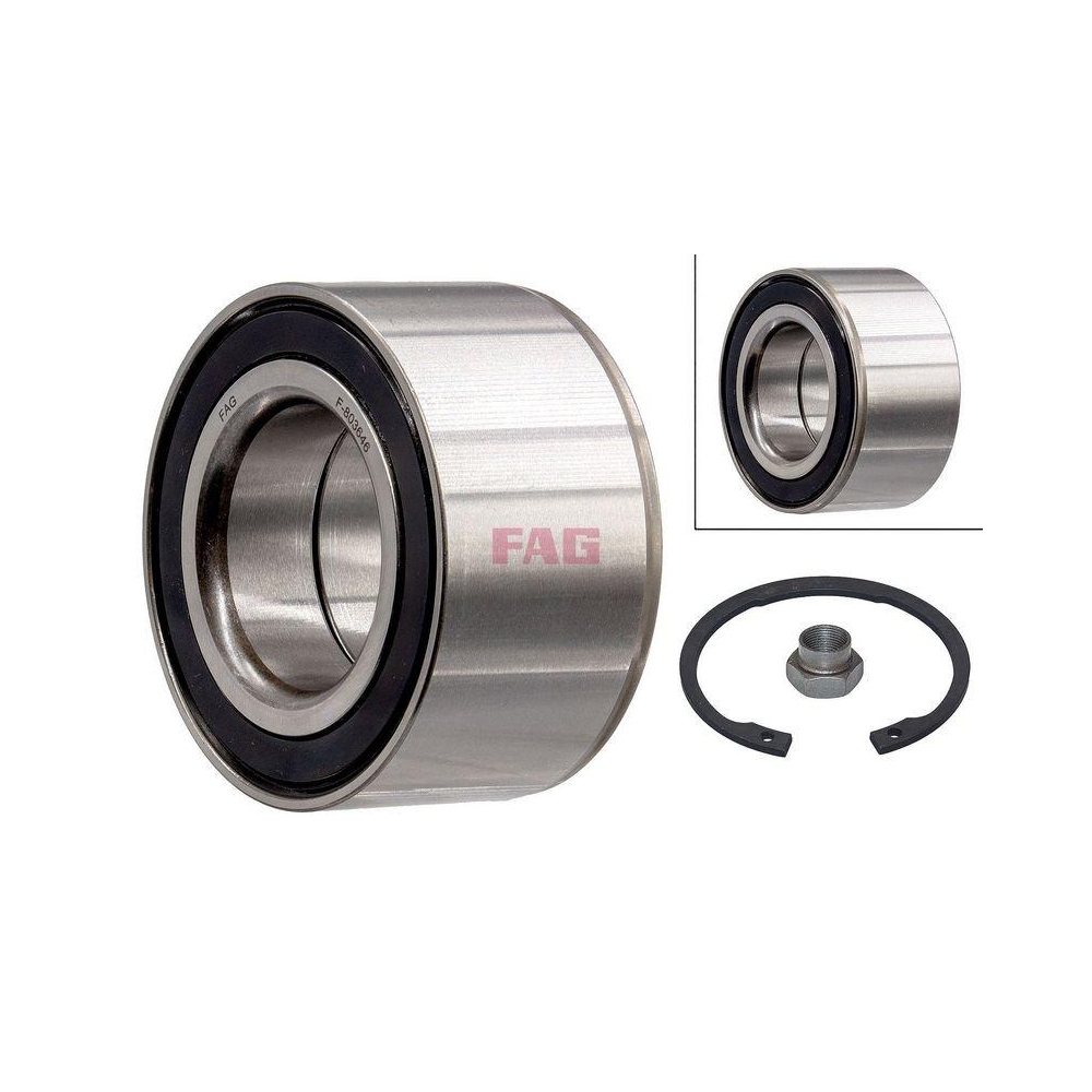 Radlagersatz Schaeffler FAG 713 6780 40 f&uuml;r FORD MAZDA, Vorderachse