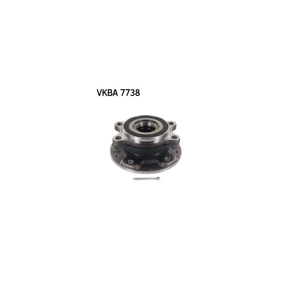 Radlagersatz SKF VKBA 7738 f&uuml;r NISSAN RENAULT, Vorderachse