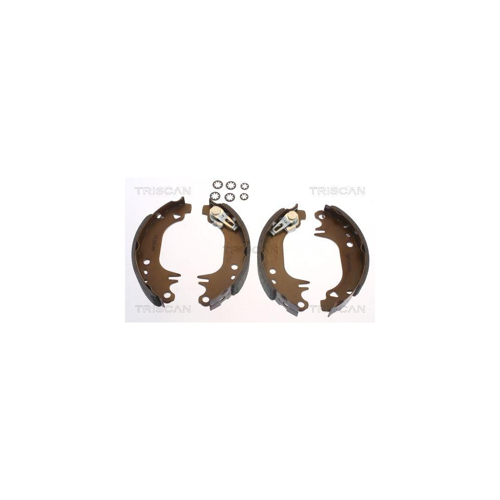 Bremsbackensatz TRISCAN 8100 10006 f&uuml;r CITRO&Euml;N PEUGEOT, Hinterachse