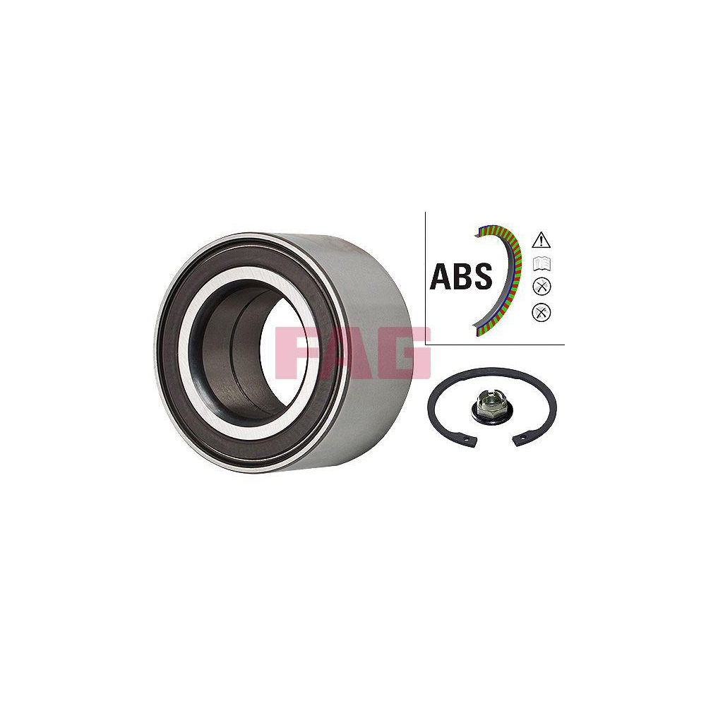 Radlagersatz Schaeffler FAG 713 6781 00 f&uuml;r FORD MAZDA, Vorderachse