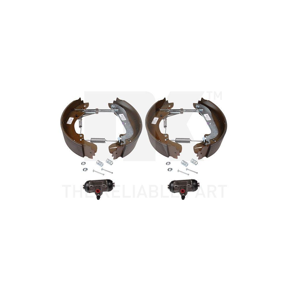 Bremsbackensatz NK 449937401 f&uuml;r CITRO&Euml;N, Hinterachse