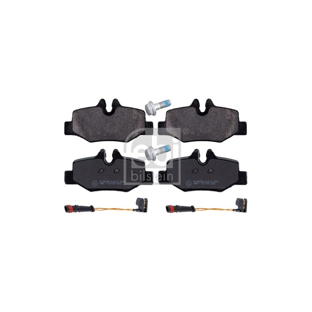 FEBI BILSTEIN Bremsbelagsatz, Scheibenbremse 16535 f&uuml;r MERCEDES-BENZ