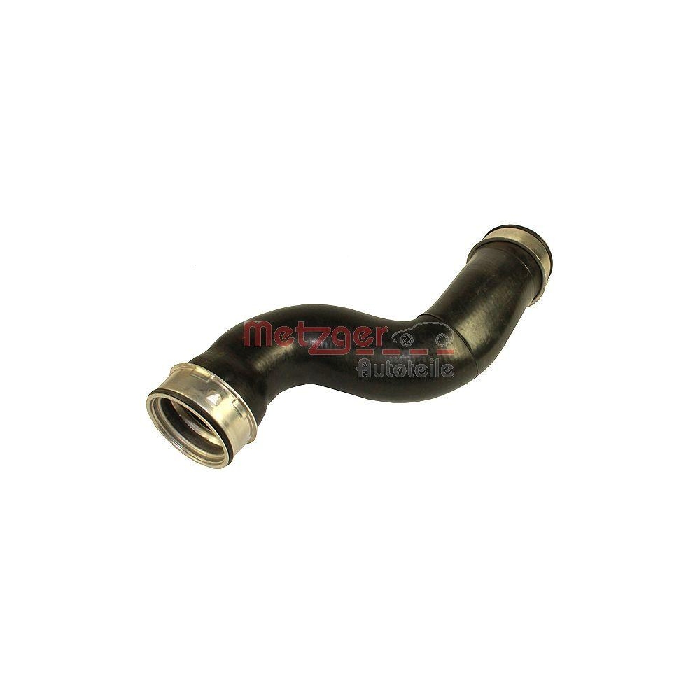 Ladeluftschlauch METZGER 2400022 f&uuml;r MERCEDES-BENZ, Ladeluftk&uuml;hler, rechts