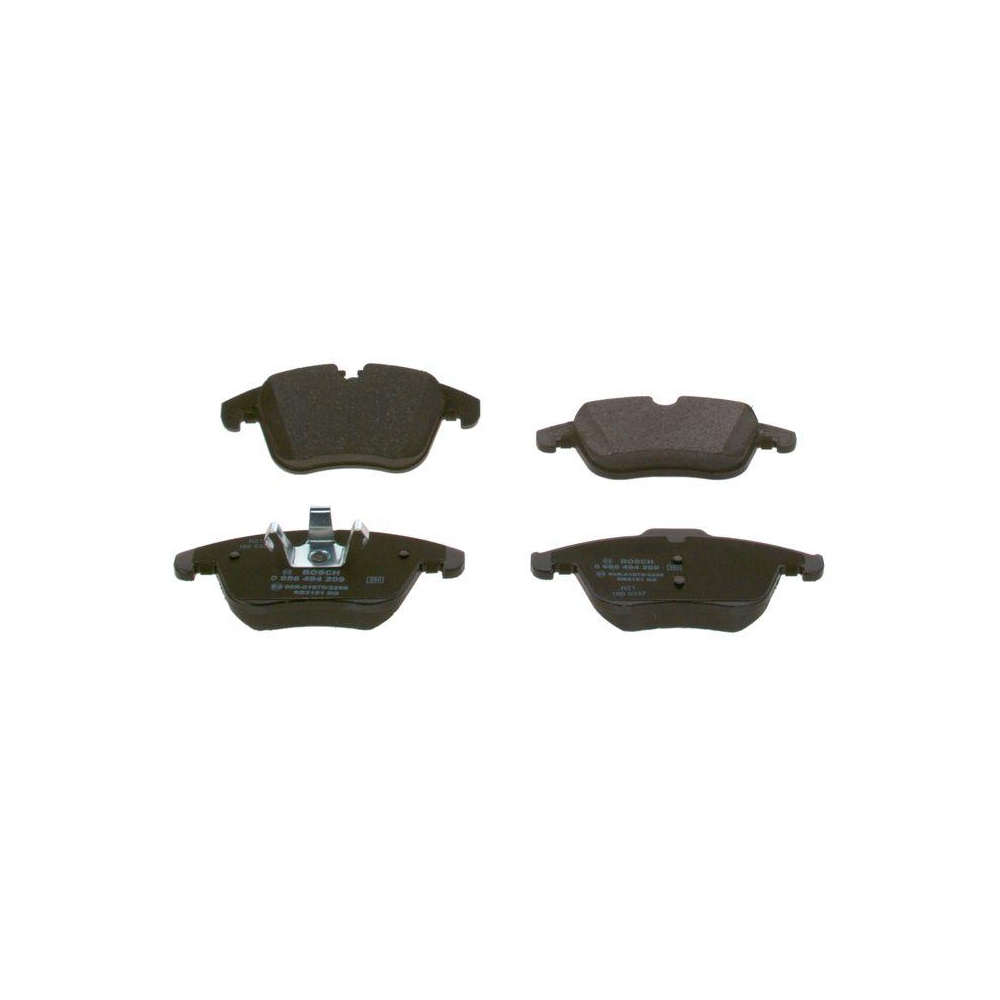 Bremsbelagsatz, Scheibenbremse BOSCH 0 986 494 209 f&uuml;r CITRO&Euml;N FORD JAGUAR MG
