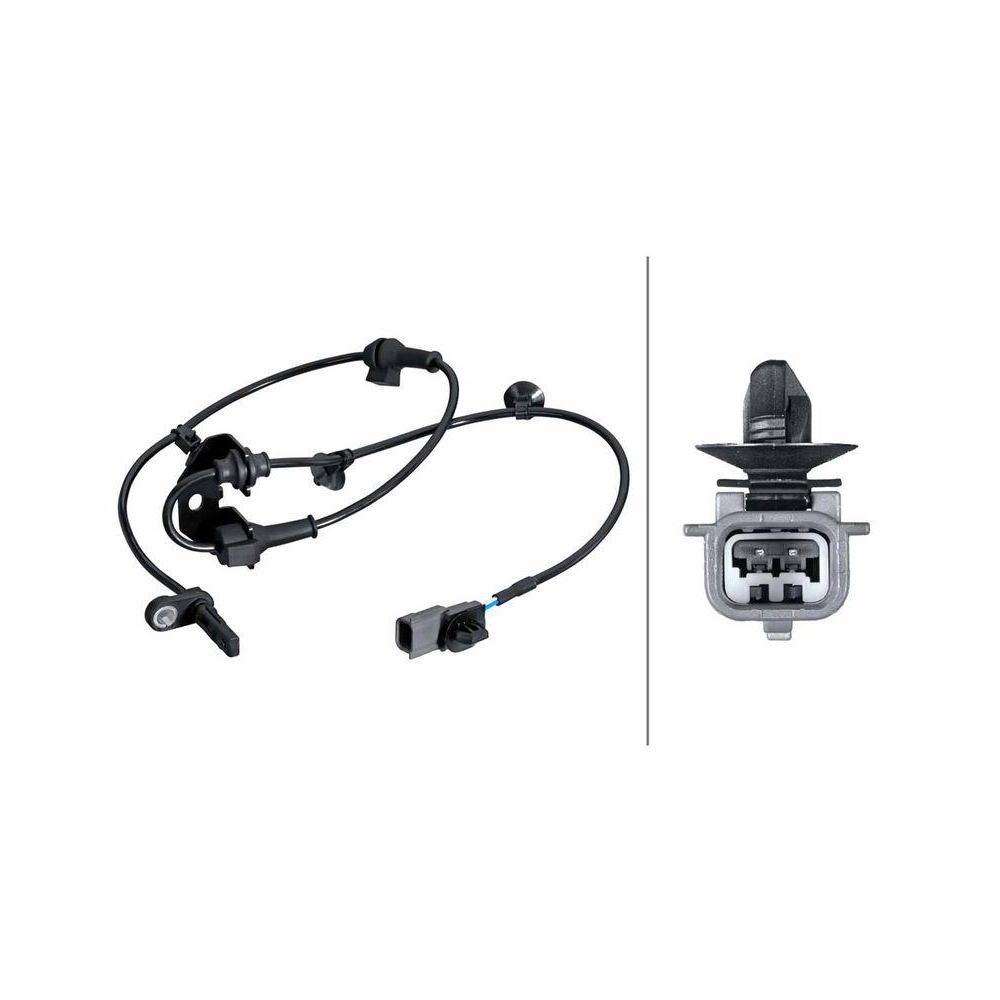 HELLA Sensor, Raddrehzahl 6PU 358 251-171 f&uuml;r SUZUKI, Vorderachse rechts