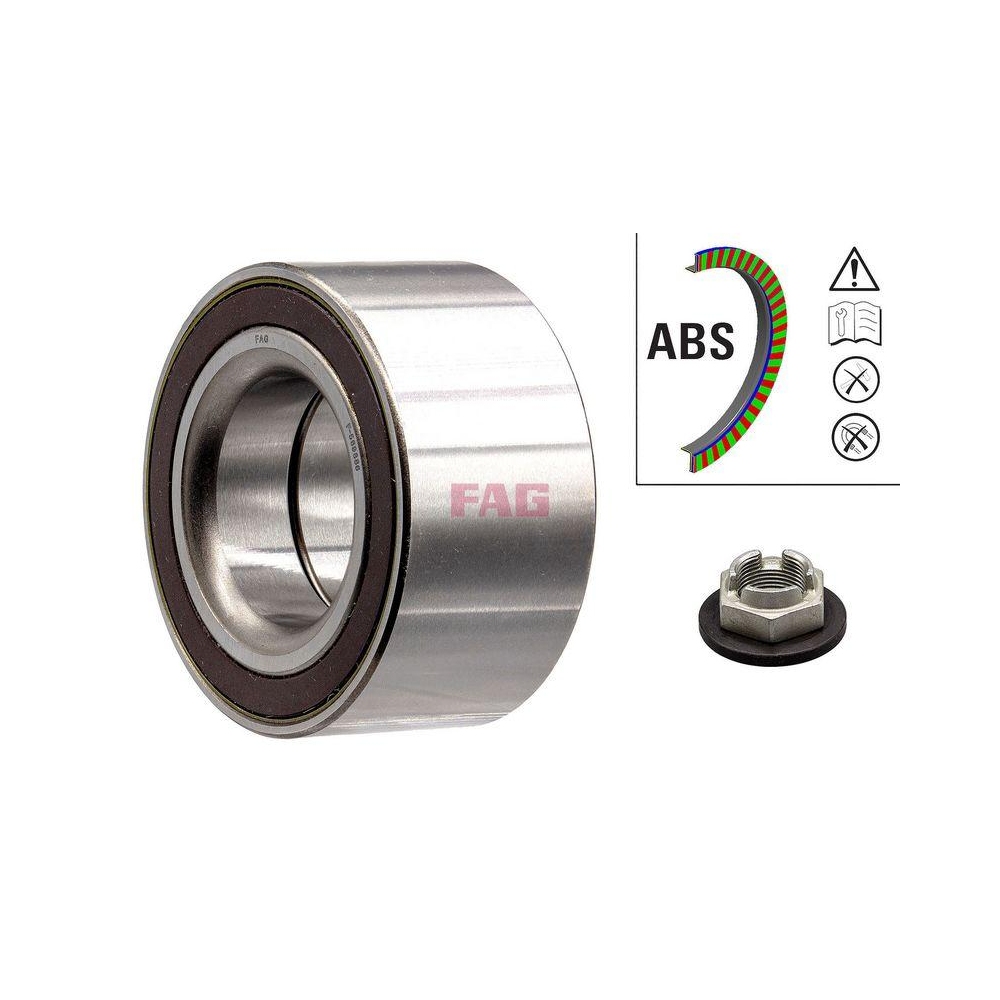 Radlagersatz Schaeffler FAG 713 6784 10 für FORD JAGUAR FORD (CHANGAN)