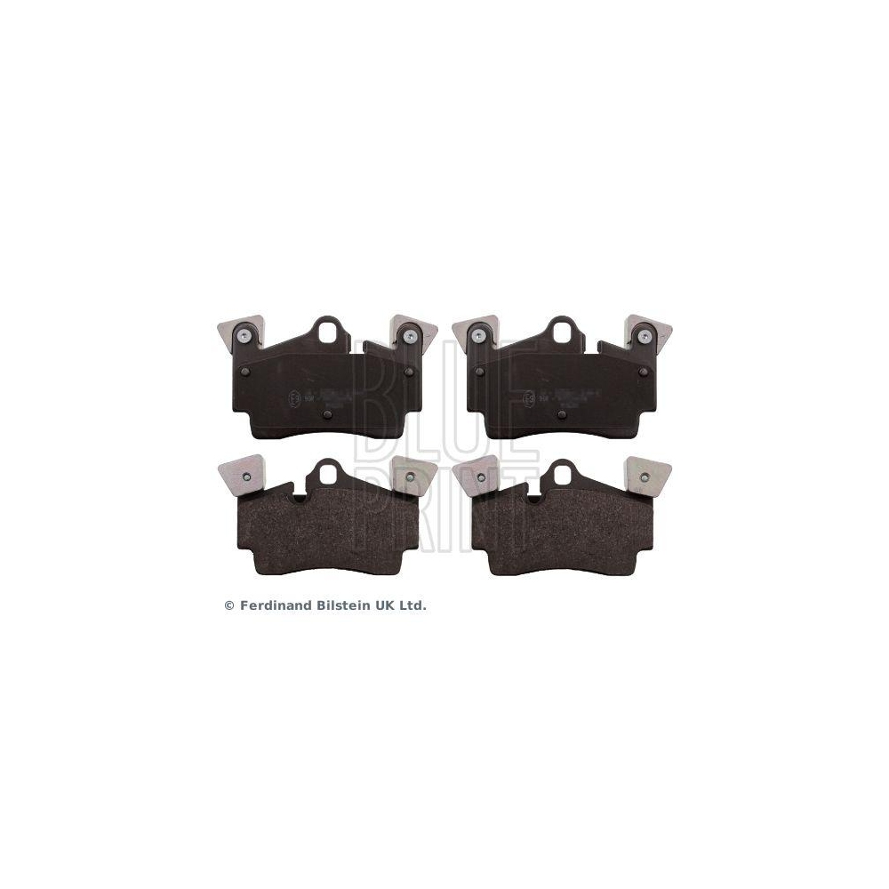 Bremsbelagsatz, Scheibenbremse BLUE PRINT ADV184292 f&uuml;r AUDI, Hinterachse