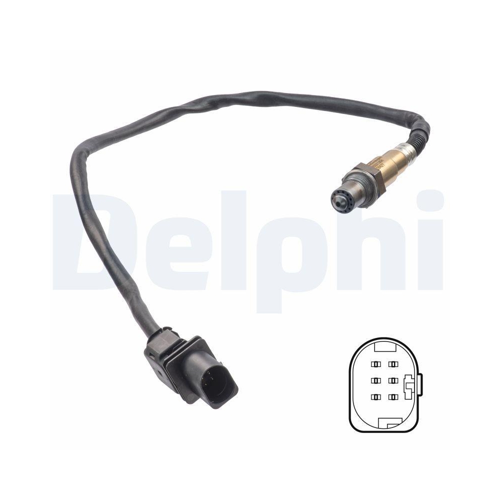 DELPHI ES21304-12B1 Lambdasonde f&uuml;r HYUNDAI KIA HYUNDAI (BEIJING) KIA (DYK)