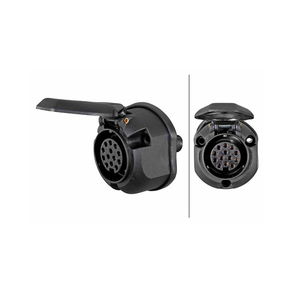 HELLA Steckdose 8JB 005 949-011 für AEBI MERCEDES-BENZ MITSUBISHI VOLVO HEULIEZ