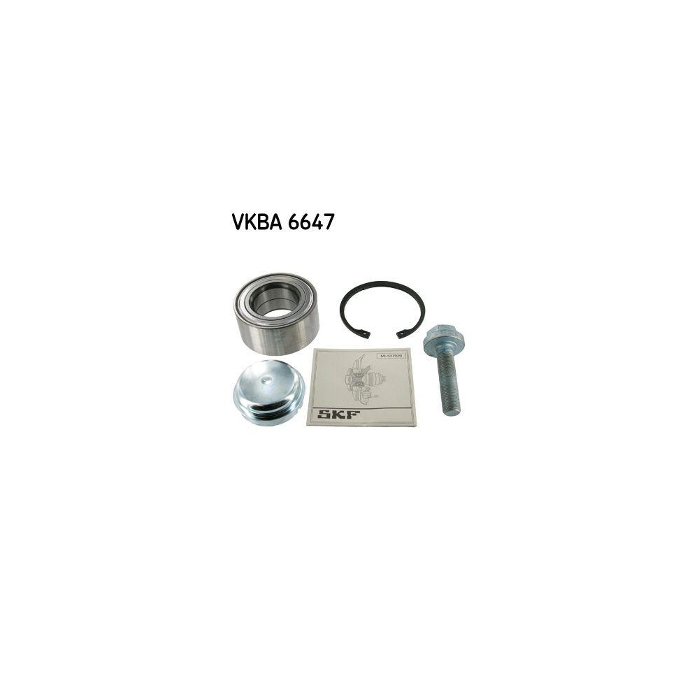 Radlagersatz SKF VKBA 6647 f&uuml;r MERCEDES-BENZ, Vorderachse