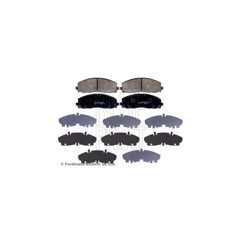 Bremsbelagsatz, Scheibenbremse BLUE PRINT ADA104268 f&uuml;r CHRYSLER DODGE FIAT JEEP