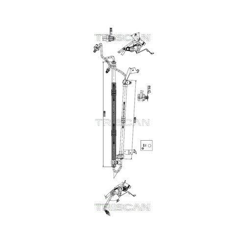 TRISCAN 8516 11041 Hydraulikschlauch, Lenkung f&uuml;r BMW