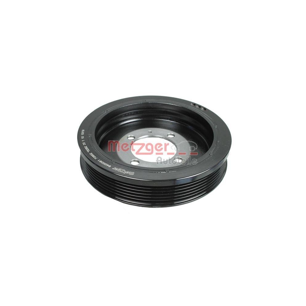 Riemenscheibe, Kurbelwelle METZGER 6400081 f&uuml;r OPEL VAUXHALL CHEVROLET