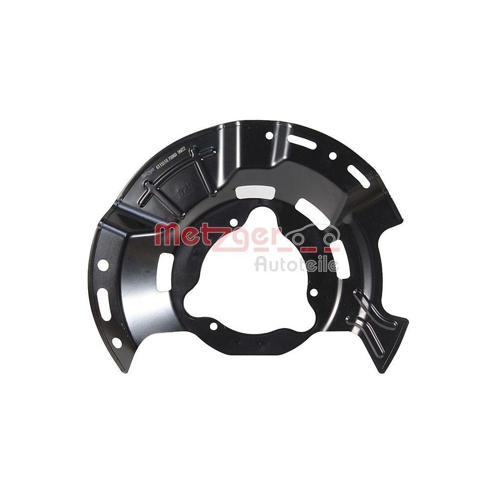 Spritzblech, Bremsscheibe METZGER 6115518 GREENPARTS f&uuml;r HYUNDAI KIA