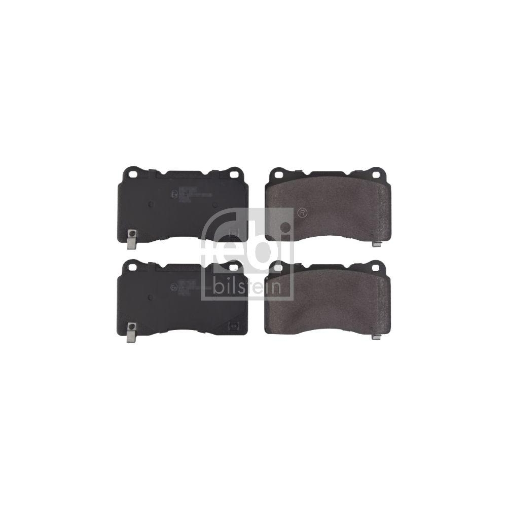 FEBI BILSTEIN Bremsbelagsatz, Scheibenbremse 116151 f&uuml;r OPEL RENAULT SAAB VOLVO