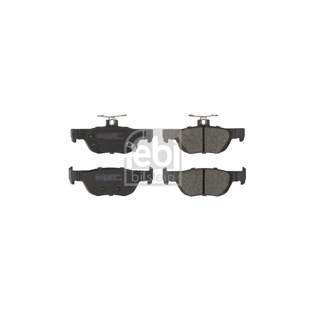 FEBI BILSTEIN Bremsbelagsatz, Scheibenbremse 179956 f&uuml;r MAZDA, Hinterachse