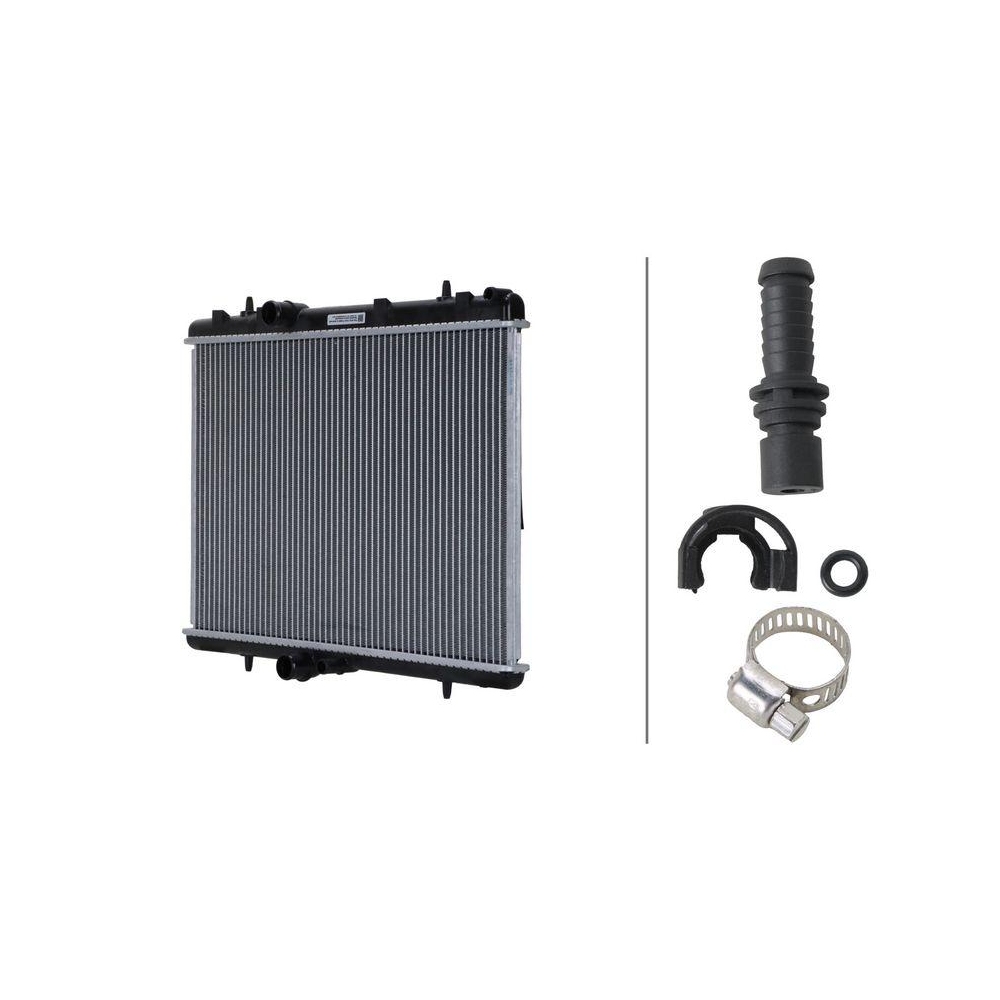 HELLA K&uuml;hler, Motork&uuml;hlung 8MK 366 300-131 >>> Easy2Fit <<< f&uuml;r CITRO&Euml;N PEUGEOT