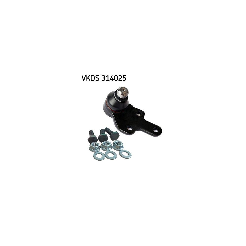 Trag-/F&uuml;hrungsgelenk SKF VKDS 314025 f&uuml;r FORD, Vorderachse rechts, unten