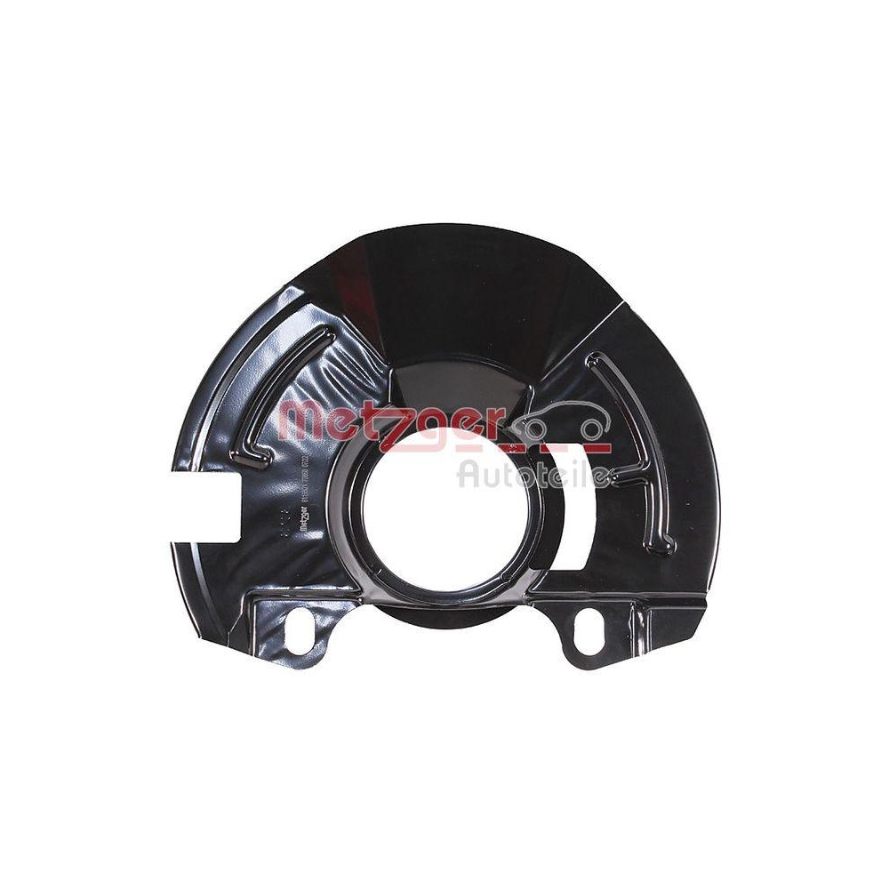 Spritzblech, Bremsscheibe METZGER 6115521 f&uuml;r HYUNDAI, Vorderachse links