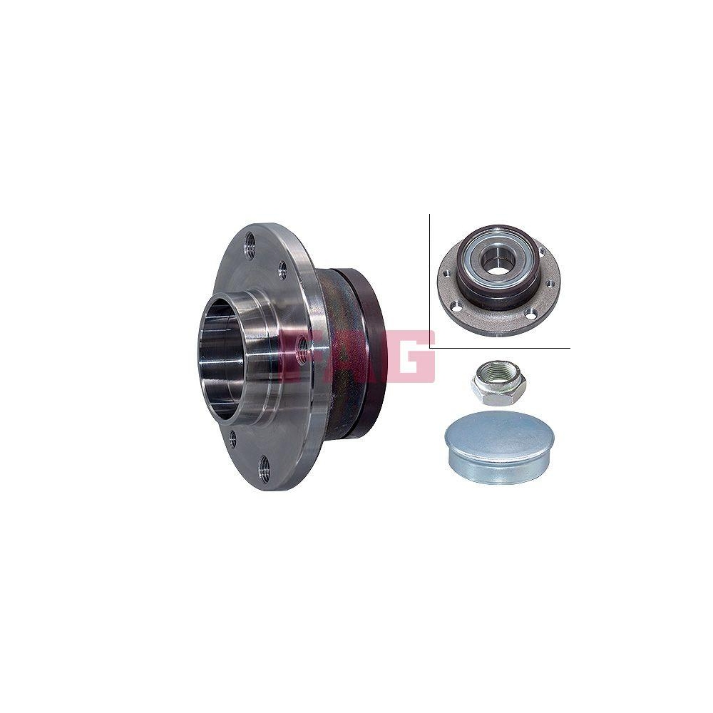 Radlagersatz Schaeffler FAG 713 6907 30 f&uuml;r FIAT, Hinterachse