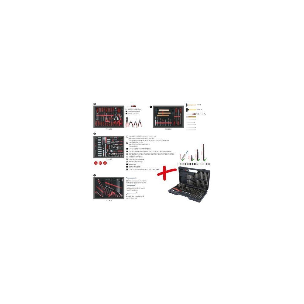 Werkzeugsatz KS TOOLS 713.0515 f&uuml;r