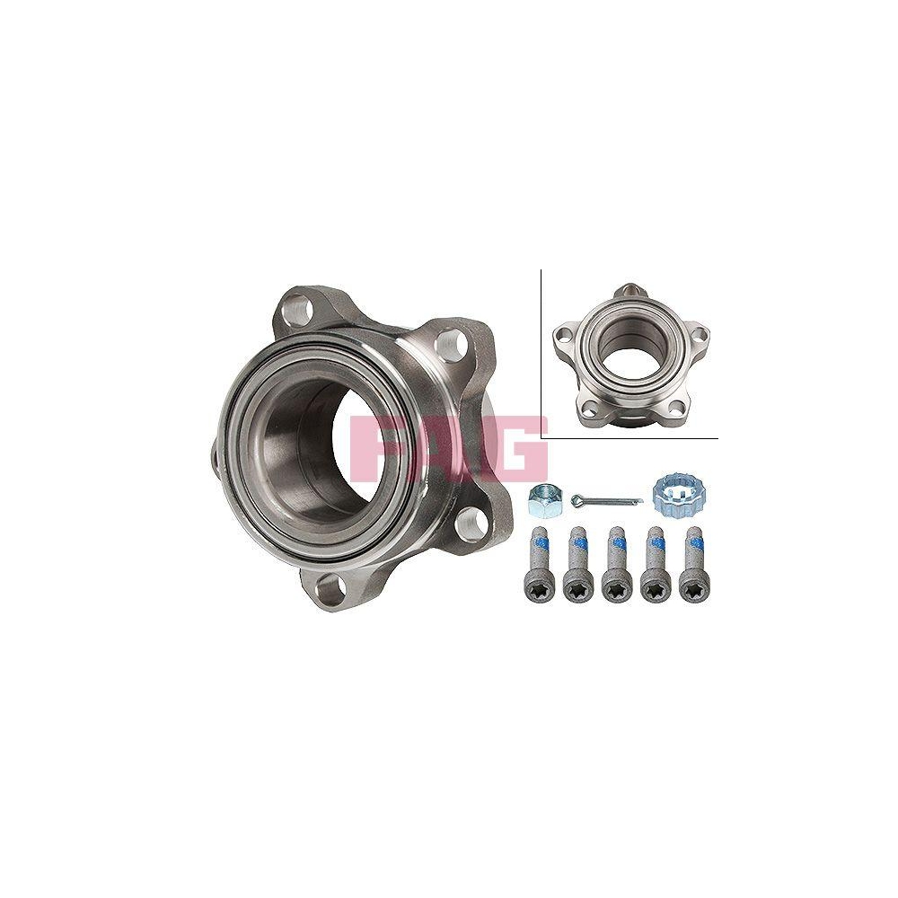 Radlagersatz Schaeffler FAG 713 6786 50 f&uuml;r FORD, Vorderachse
