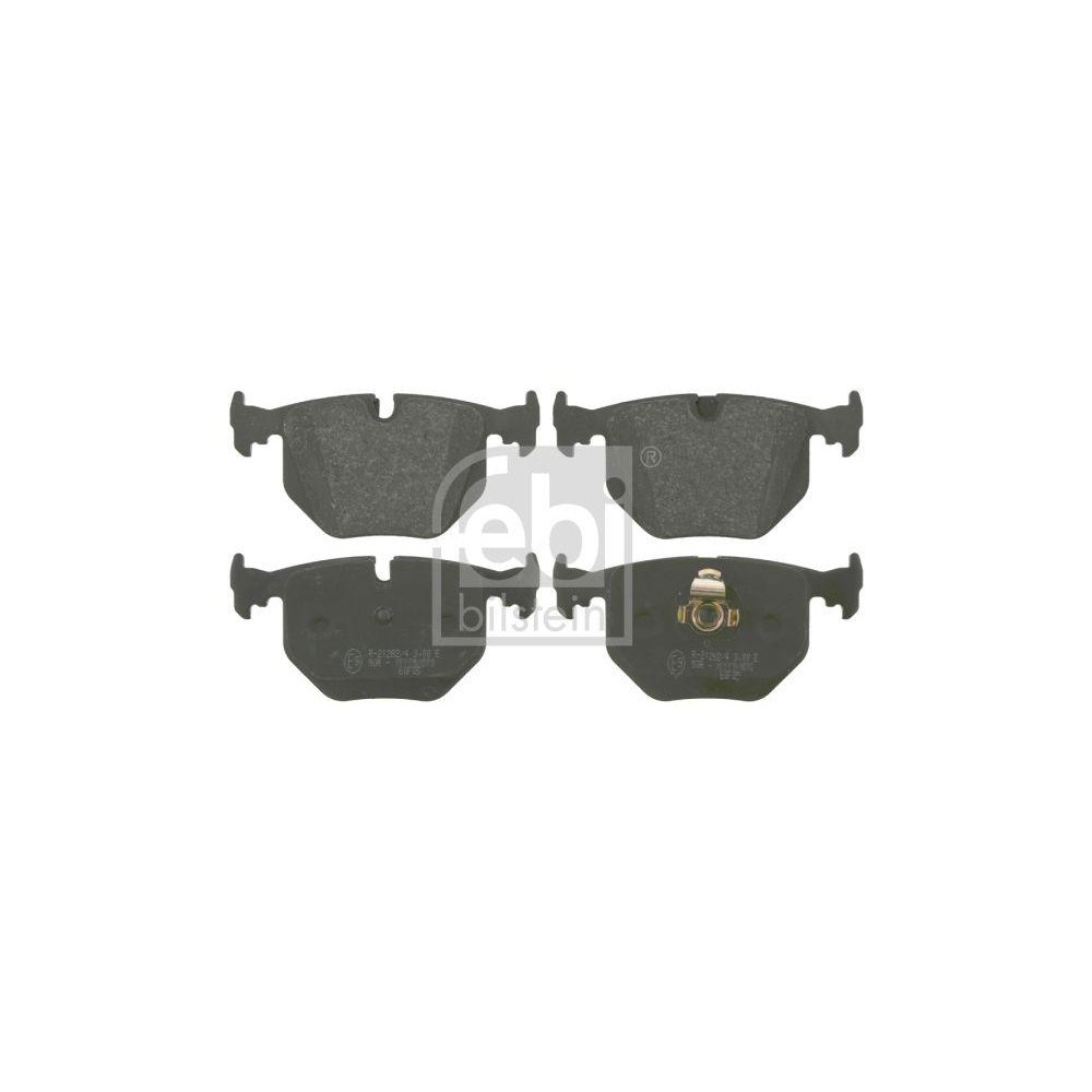 Bremsbelagsatz, Scheibenbremse FEBI BILSTEIN 16549 f&uuml;r BMW, Hinterachse