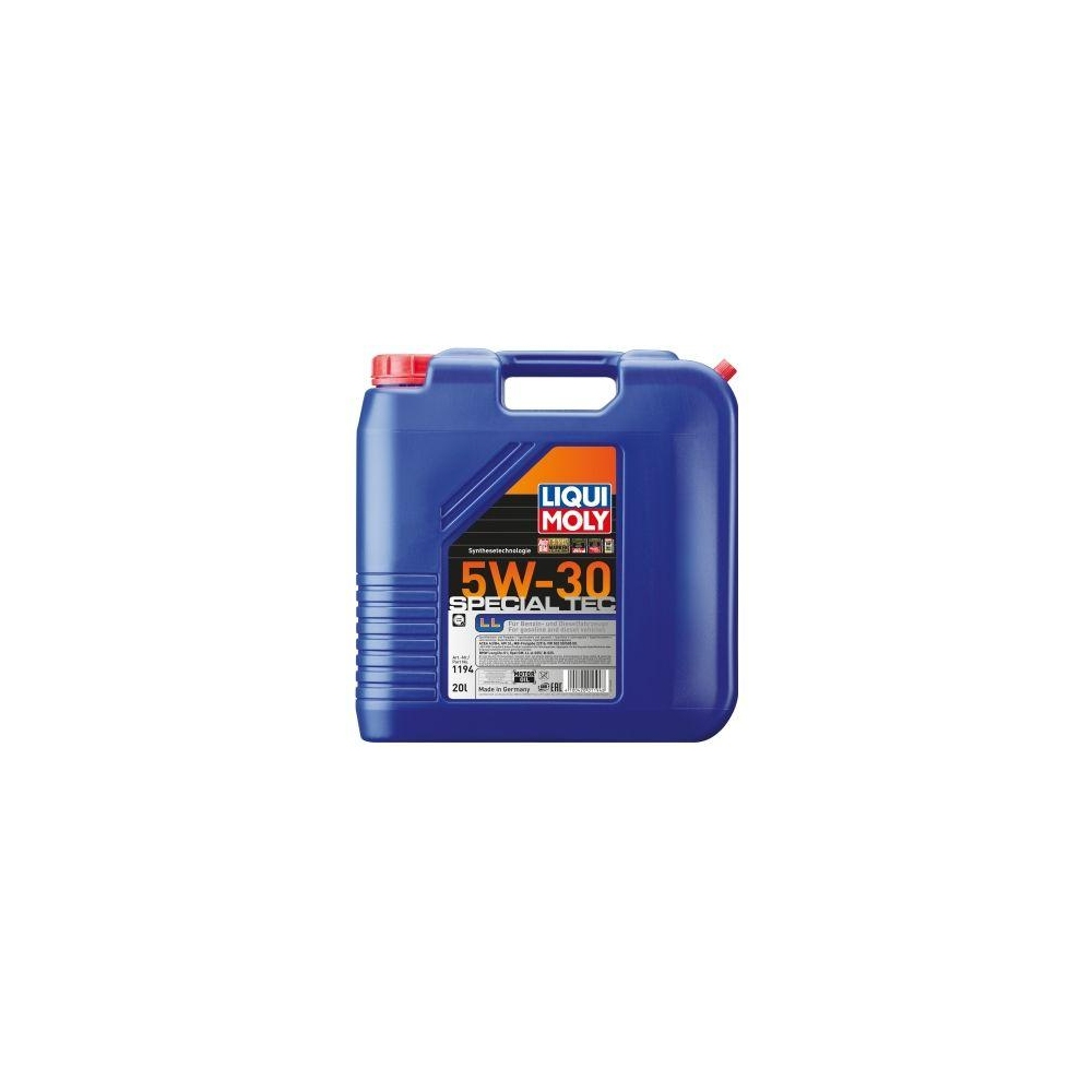 Motoröl LIQUI MOLY 1194 Special Tec LL 5W-30 für
