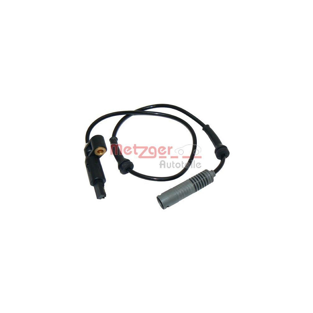 Sensor, Raddrehzahl METZGER 0900002 f&uuml;r BMW, Vorderachse links