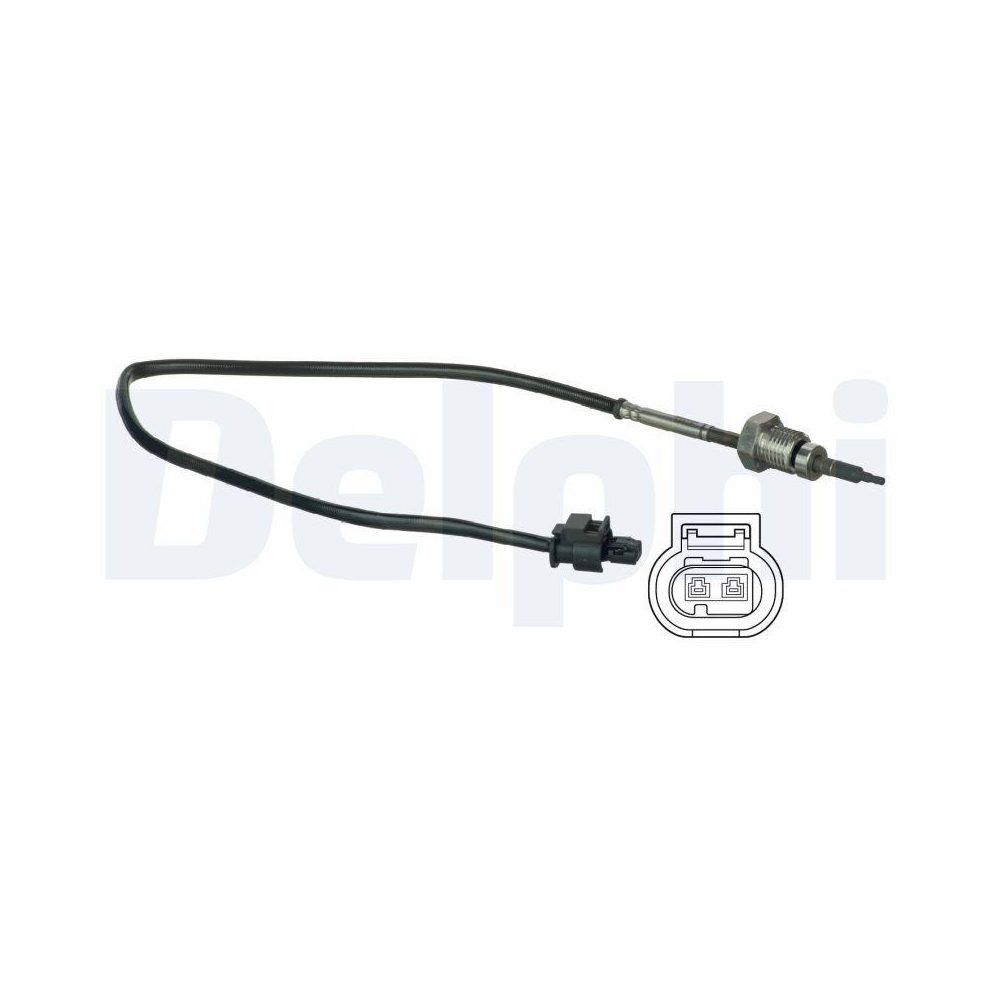 DELPHI TS30056 Sensor, Abgastemperatur f&uuml;r MERCEDES-BENZ, Abgaskr&uuml;mmer