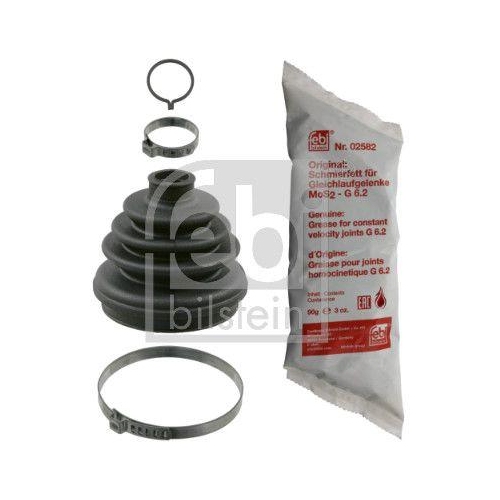 FEBI BILSTEIN Faltenbalgsatz, Antriebswelle 02581 f&uuml;r OPEL VAUXHALL, Vorderachse