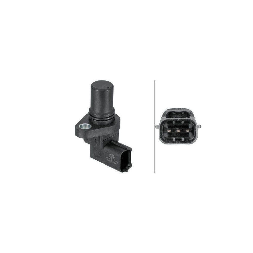 HELLA Sensor, Nockenwellenposition 6PU 013 122-361 für SUBARU, hinten, links