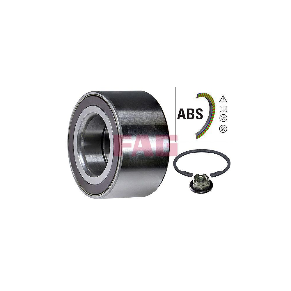 Radlagersatz Schaeffler FAG 713 6788 70 für FORD, Vorderachse