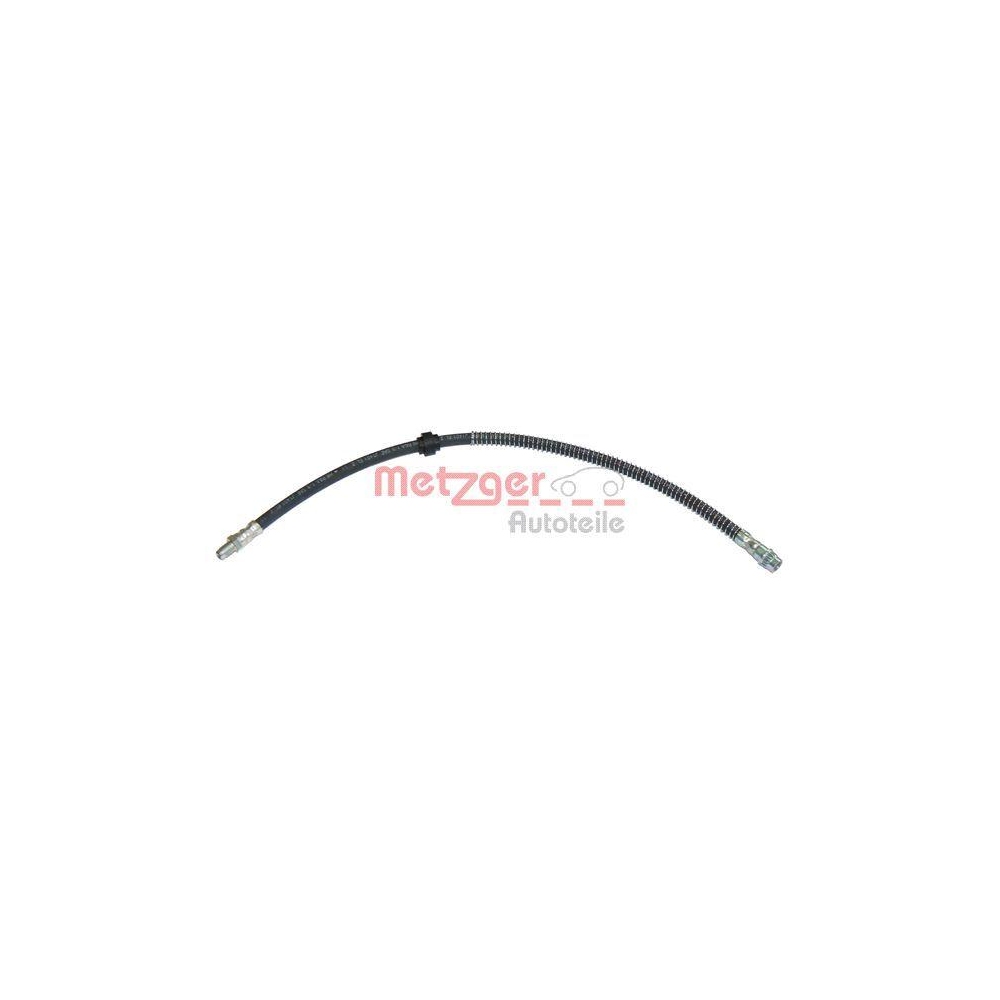Bremsschlauch METZGER 4110112 f&uuml;r CITRO&Euml;N, Vorderachse links, Vorderachse rechts